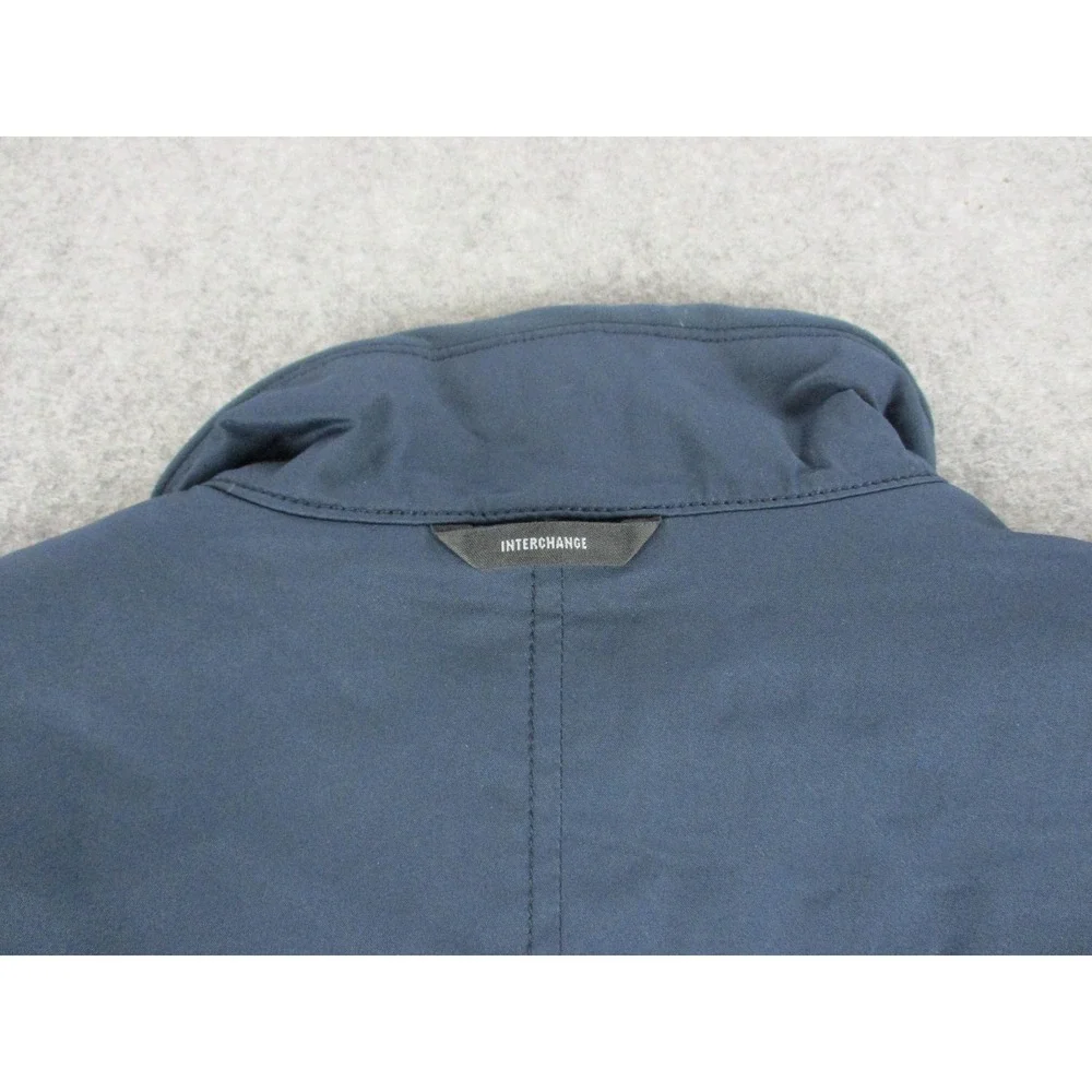 Columbia Jacket Mens Large Green Black Omni-Heat Interchange Insulated Coat
